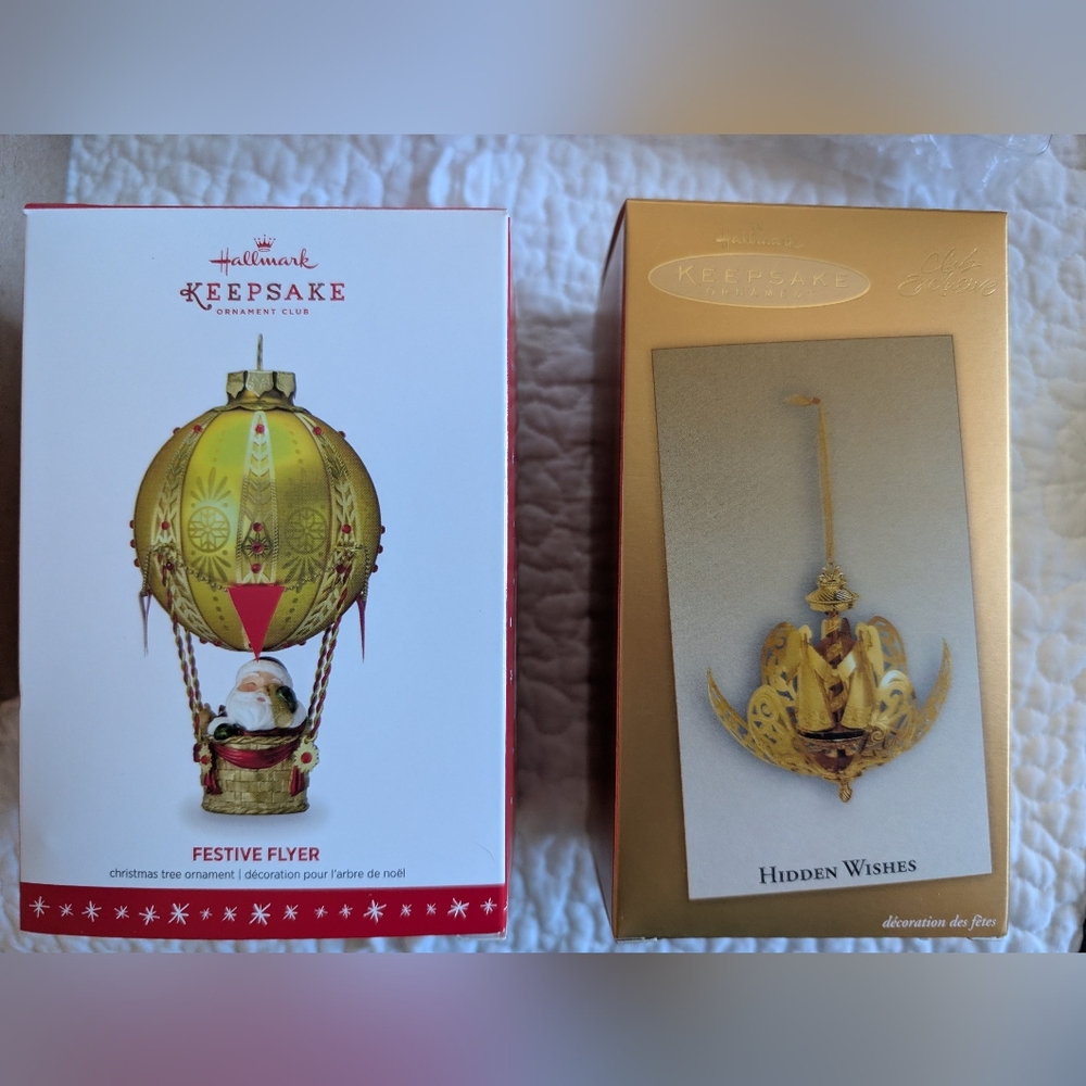 Hallmark hidden wishes ornament